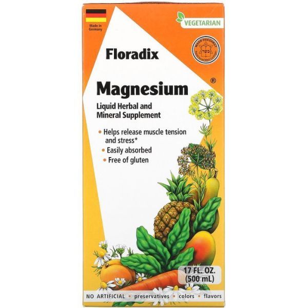 <b>GAT</b> Floradix <b>Magnesium</b> 17 fl oz 500 ml