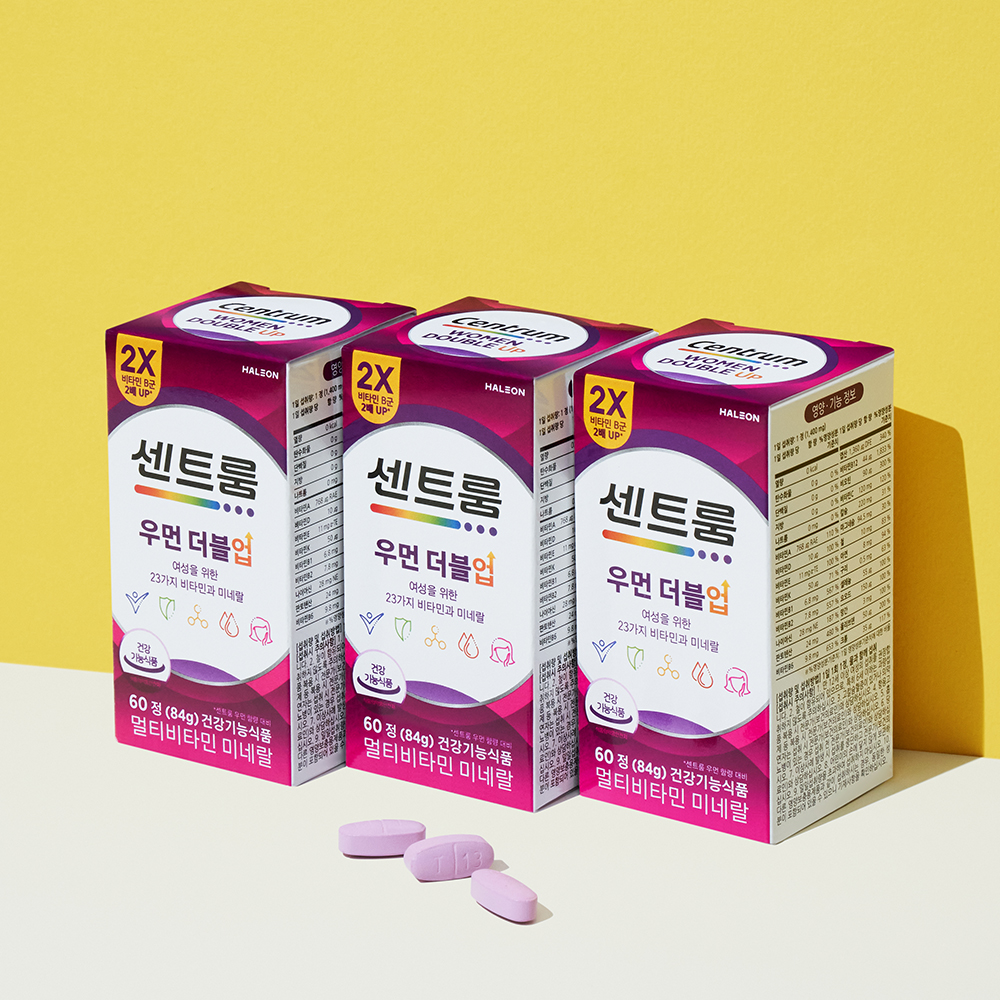 센트룸 우먼 더블업 60정, 3개