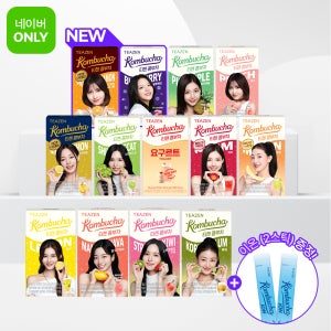[네이버ONLY]티젠 콤부차 10스틱X13박스 혼합 (130스틱)+이온 2스틱