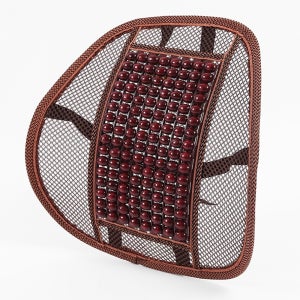 의자허리받침대 요추받침대 의자 받침 쿠션 쿨링등받이 사무실