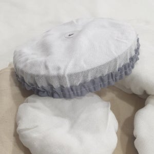 국내제작 20cm 워싱소창 항아리 단지 망 항아리 커버 장독 망 장독 덮개