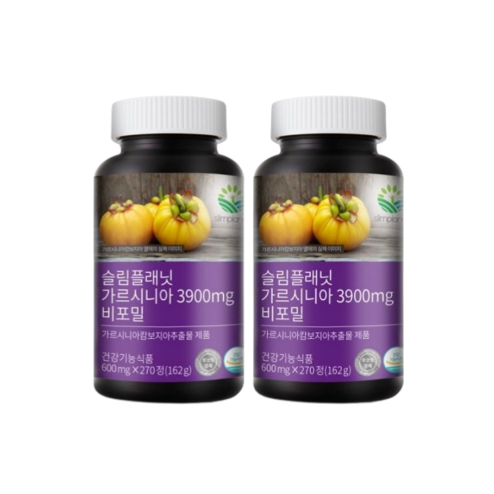 <b>슬림플래닛</b> 가르시니아 3900mg비포밀 600mg x 270정 x 2개