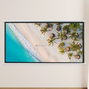 무타공빔스크린 60인치스크린 롤러블스크린