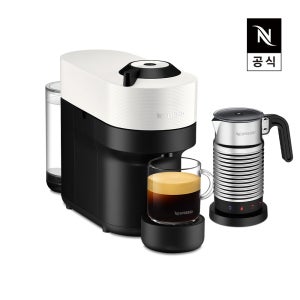 네스프레소 버츄오팝 커피머신&에어로치노4
