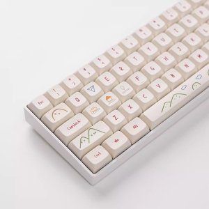 녹차 XDA PBT 키캡 기계식 키보드 텐키리스 한무무 말차