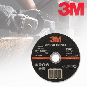 3M 절단석 그라인더날 105mm 72653 금속 컷팅날 그라인딩 휠