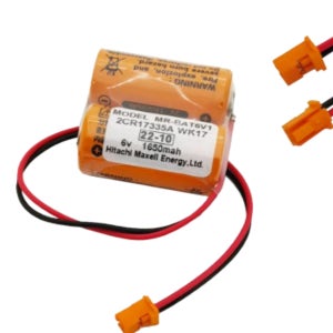 Mitsubishi MR-BAT6V1SET MR-J4 M80 2CR17335A WK17 6V 서보 배터리