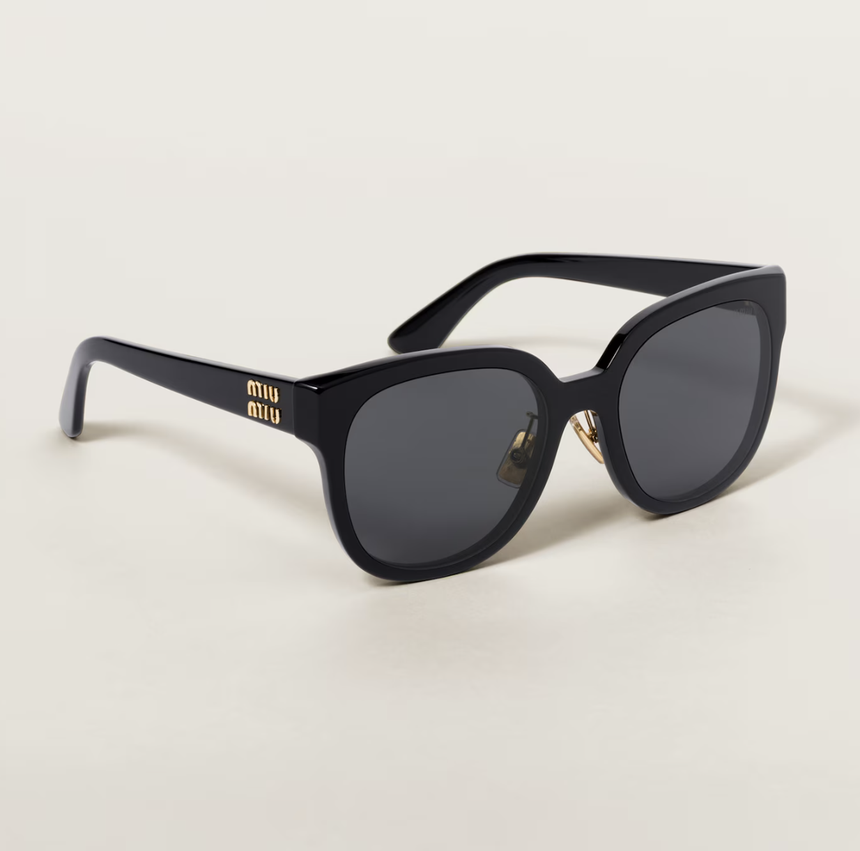 미우미우 로고 스퀘어 선글라스 2색상 여성 여름 휴가 선글라스 SMU01Z