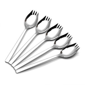 포크 숟가락 일체형 포카락 수저 업소용 식당 스텐 식당용 음식점 급식 환자용 군용 학교