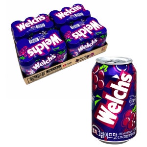 웰치스 포도 그레이프 355mlX24캔