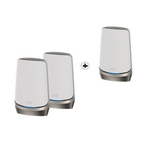 [새틀라이트 추가 상품] 넷기어 오르비 10기가 RBKE962(2Pack) + RBSE960 WiFi 6E 쿼드밴드 무선메시와이파이 증폭기 10G 인터넷 공유기 AXE11000