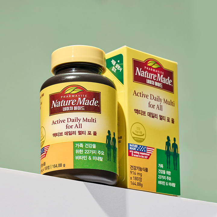 네이처메이드 액티브 데일리 멀티 포 올 180캡슐, 1개