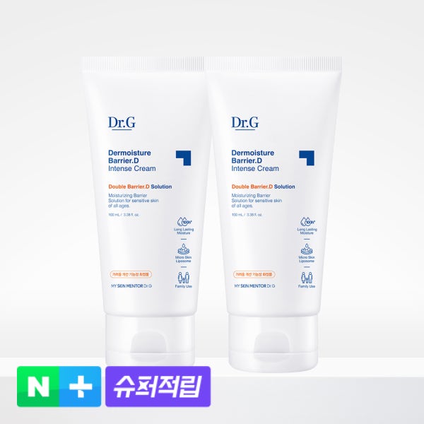 [슈퍼적립][1+1] 닥터지 더모이스처 배리어.D 인텐스 크림 100mL