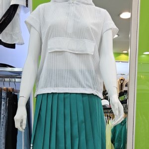 여성 메쉬 후드 베스트 L21D2TR264