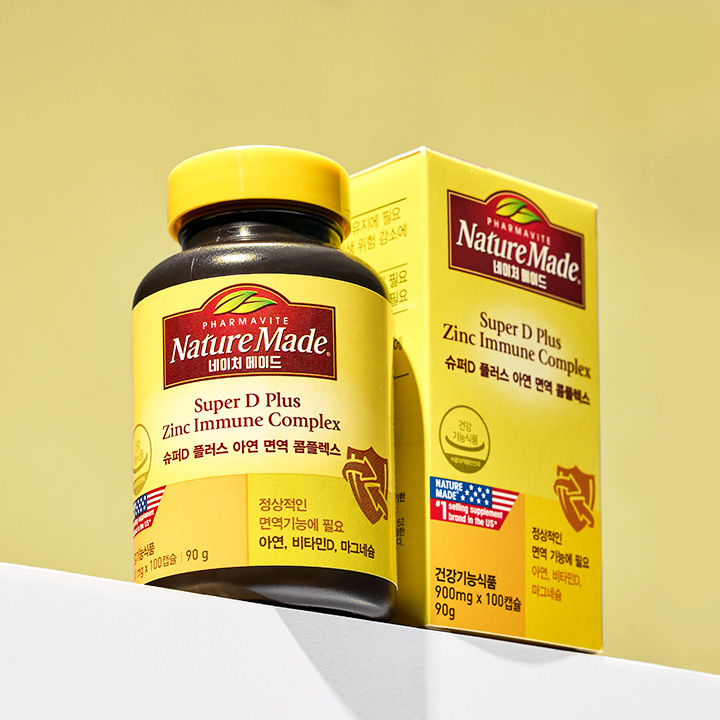 네이처메이드 슈퍼 비타민D 콤플렉스 100캡슐, 1개