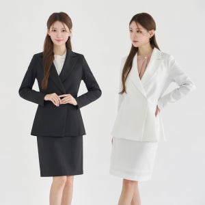 여성 봄 치마 정장 수트 셋업 하객룩 [헬로우]