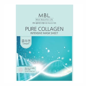 엠비엘 콜라겐 탄력&활력 인텐시브 마스크 시트/마스크 팩 23ml,10매입