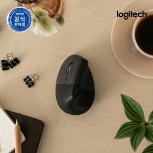 로지텍코리아 버티컬 LIFT LEFT 왼손용 인체 공학 무선 마우스
