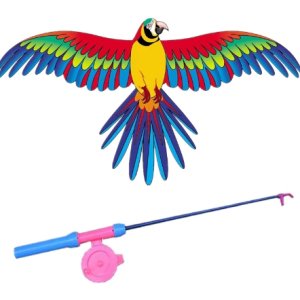 [장바구니마켓] 날기 쉬운 앵무새 제비 미니 가벼운 연 야외놀이 야외 장난감 낚싯대 얼레