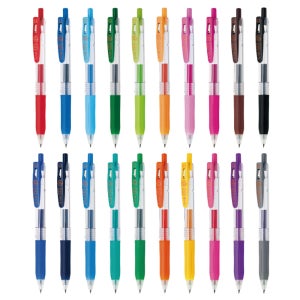 212 제브라 사라사클립중성볼펜 JJ15 0.3 0.4 0.5 0.7 1.0mm