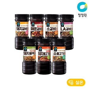 청정원 돼지갈비양념 840g 외 6종 총4개