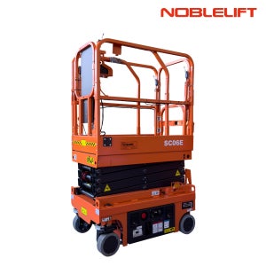 주행상승형 고소작업대 SC-06E MEWP 플랫폼 유압 시저 KCS 240kg