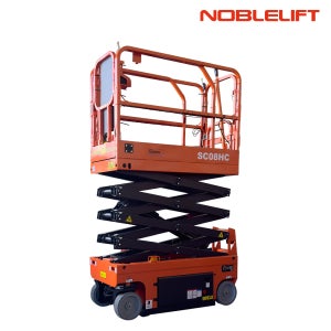 주행상승형 고소작업대 SC-08HC MEWP 플랫폼 유압 시저 KCS 230kg