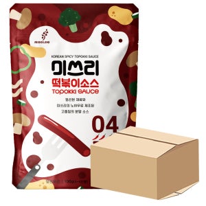 미쓰리 떡볶이 소스 매운맛 100gx10개 양념 분말소스 캠핑음식