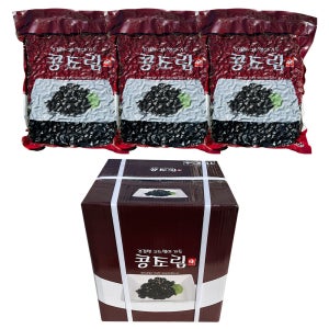 해성 콩 조림 12kg 서리태 콩자반 12키로 콩장 검은콩 조림 콩자반