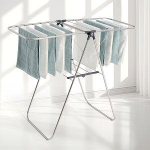 튼튼한 Y형 접이식 빨래건조대 대형