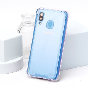 범퍼케이스 하드젤리 변색없는 방탄 에어백 투명, 갤럭시A40