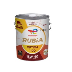 토탈쿼츠 루비아 옵티마 1100 15W40 20L