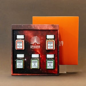 요리스타터 5종 조미향신료 선물세트 (치킨스톡,핑크솔트,레드페퍼, 백후추분,파슬리가루)