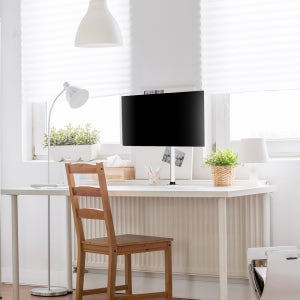 엘디 엘마운트 슬림 싱글 모니터암 거치대 27인치 APL-CW01