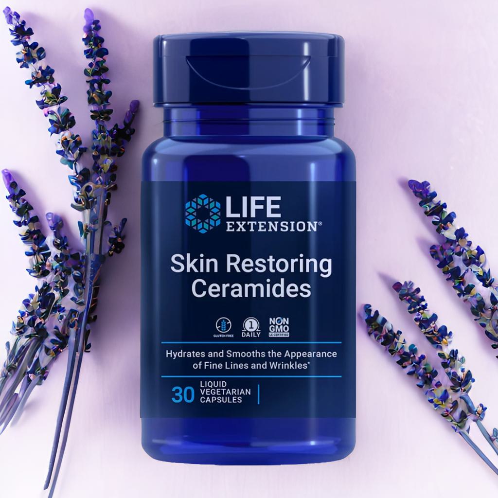 라이프익스텐션 스킨 리스토어링 <b>세라마이드</b> <b>세라티크</b> 캡슐 30정