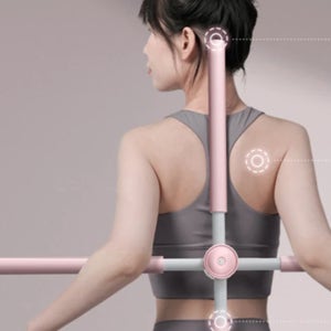 스트레칭봉 밸런스바 핑크 1개 십자 요가 필라테스