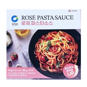 코스트코 청정원 로제 스파게티 소스 1800G [180g X 10개] 브런치 파티음식