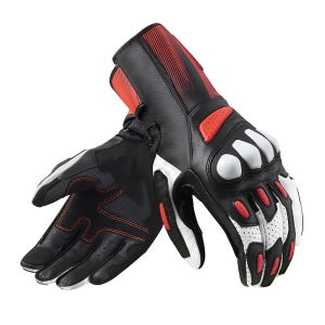 레빗 장갑 METIS 2 롱글러브 블랙/네온 레드