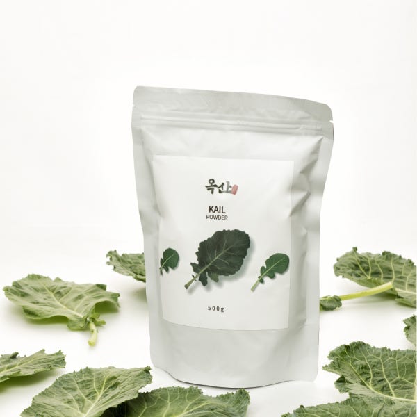 옥산 완재배 루테인 (60일분)500g 직접재배 눈영양소 섭취 케일 파우더