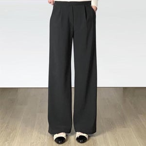 지금사도 후회없을 기모 밴딩 와이드 팬츠 바지
