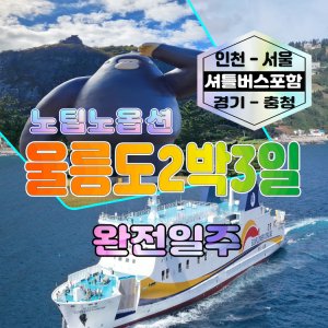 [후포출발]울릉도여행 2박3일 서울 경기출발 독도-관음도포함 [섬바디호텔] 노팁노옵션