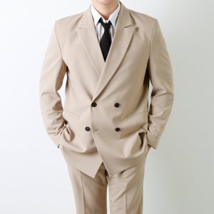 안드레 오버핏 더블 셋업 (3 color / 베이지) 남자 여름 정장
