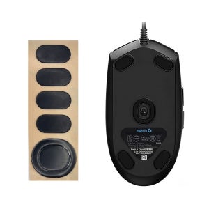 로지텍 G102 피트 순정 GPRO 유선 겸용 마우스피트 고품질 테프론 그라인딩텍 블랙