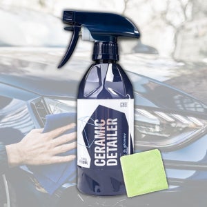 기온쿼츠 세라믹 디테일러 500ml 신형 유리막 관리제 퀵디테일러 물왁스 타월