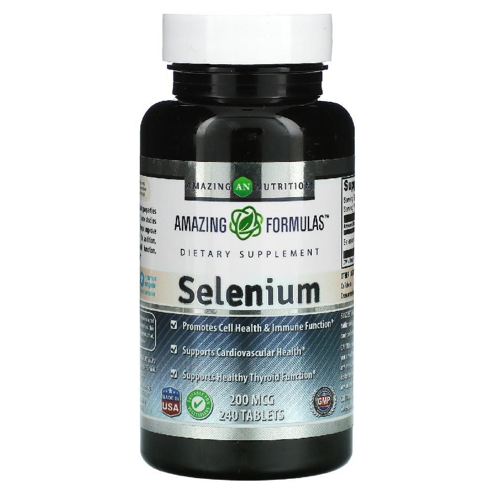 Amazing Nutrition <b>Selenium</b> 200mcg 240정 셀레니움 <b>셀레늄</b>