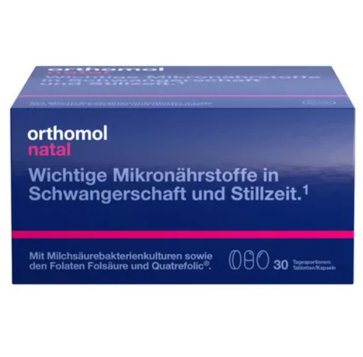 오쏘몰 나탈 캡슐형 1박스 Orthomol Natal