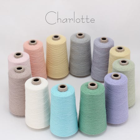 [샬롯 CHARLOTTE] 캐시미어 울 캐시울 뜨개실 연사 콘사 45컬러 100g