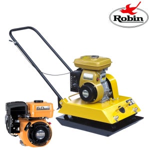Robin 엔진 콤팩터 P80R (6.0마력/4행정) 땅다지기 평탄화작업 다짐기