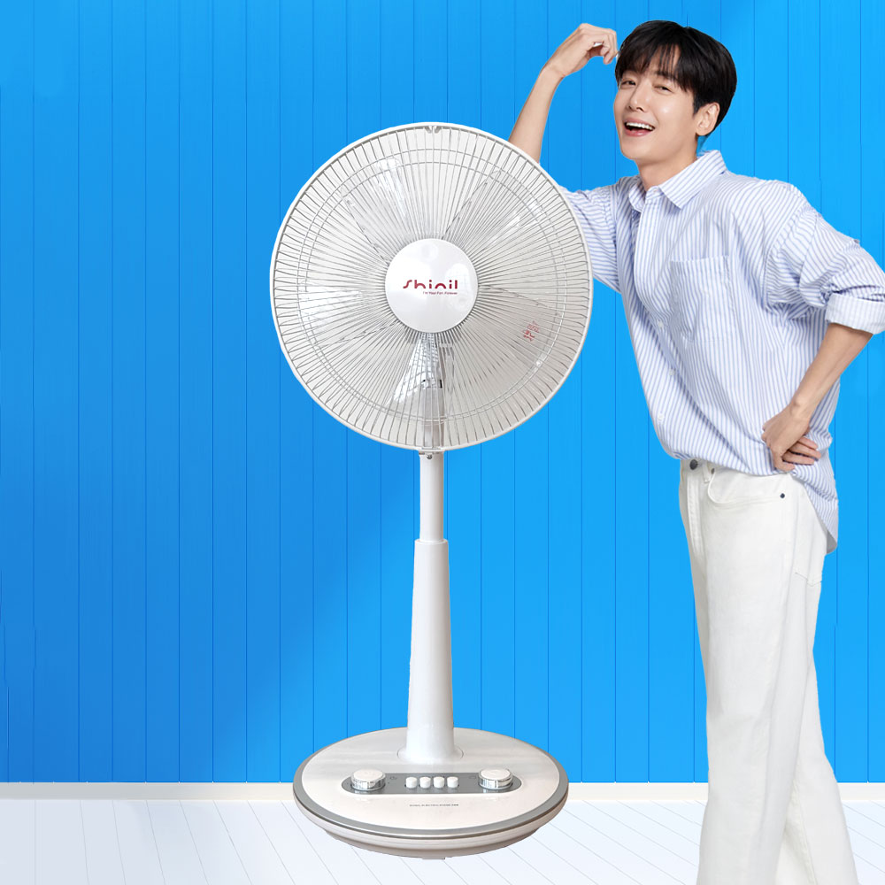 [26년형] 신일선풍기 저소음 스탠드 거실 가정용 선풍기 35cm 14인치 5엽
