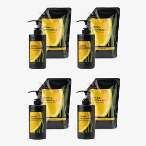 [본사직영] 오리지니크 주방세제 텀블러세척 친환경 1종 과일세정제 본품 4개+리필 4개